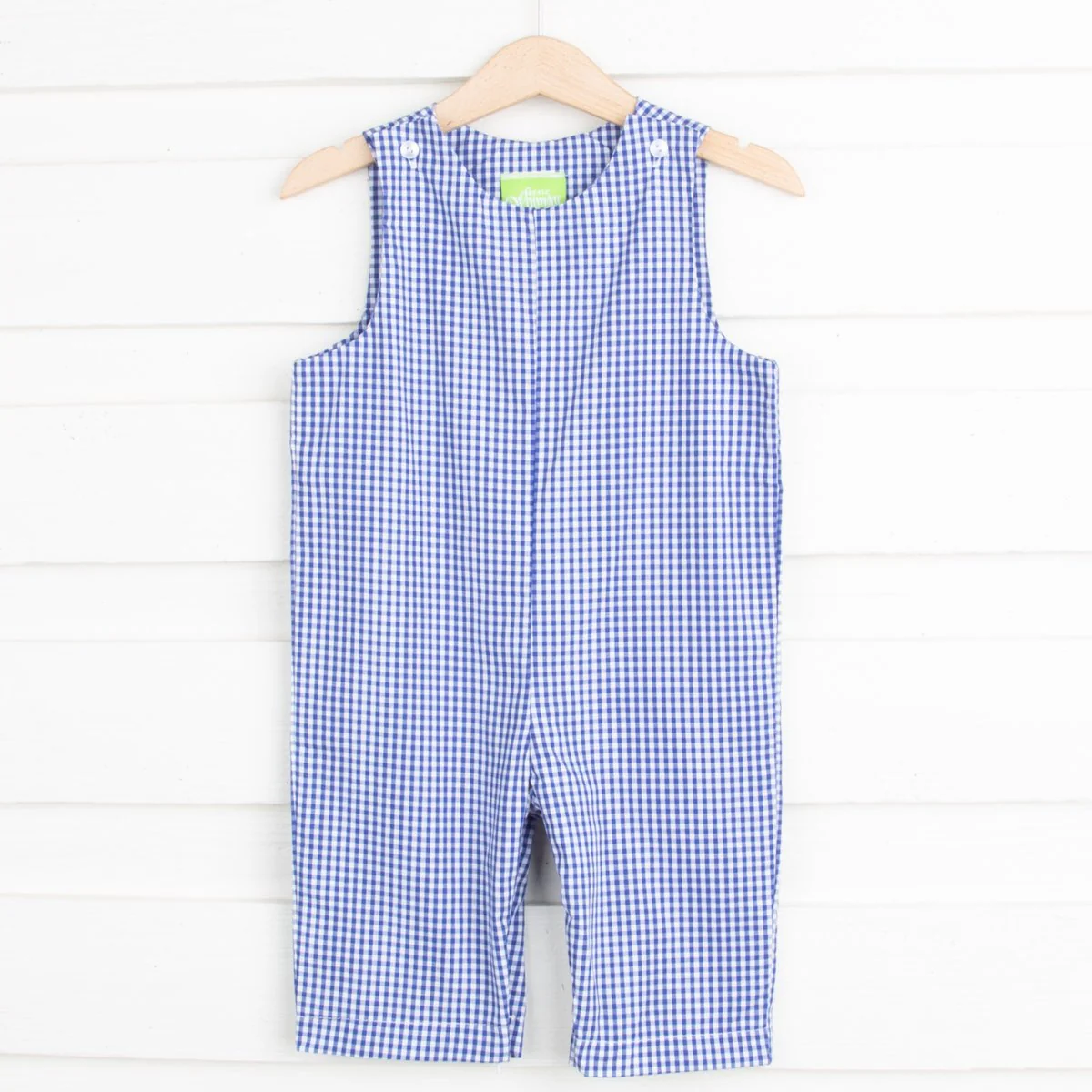 Classic Gingham Longall Navy - Image 2