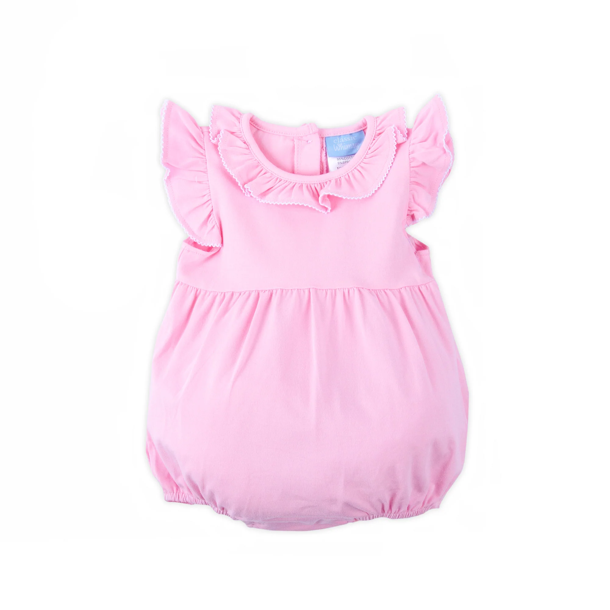 Colette Ruffle Collar Pink Knit Bubble - Image 3
