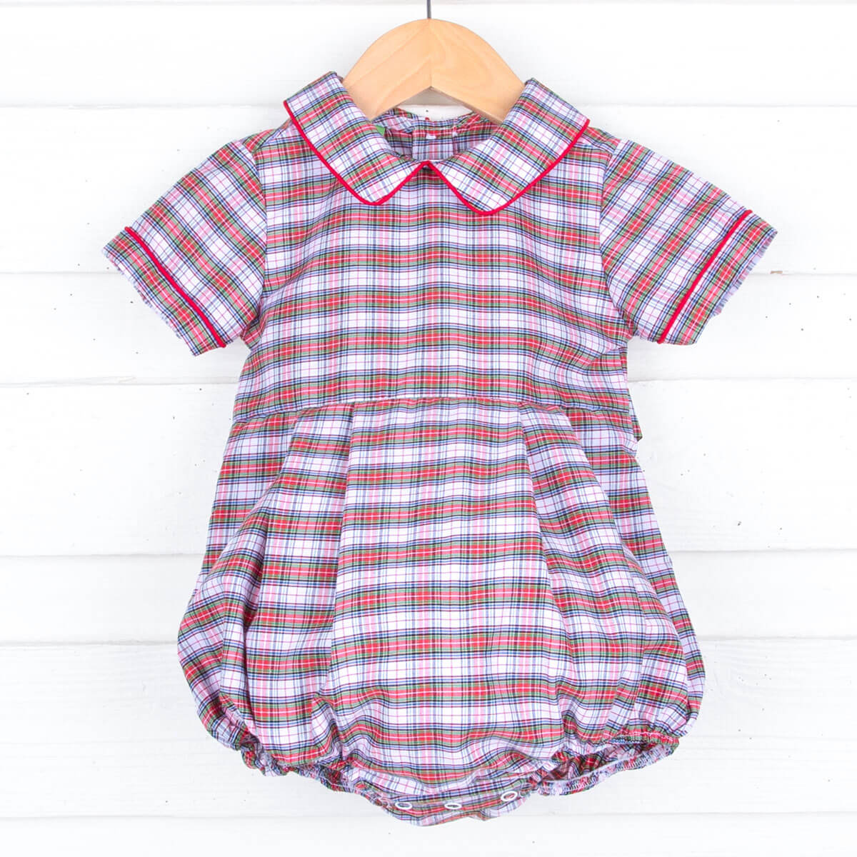 Edinburgh Plaid Collared Bubble - Image 2
