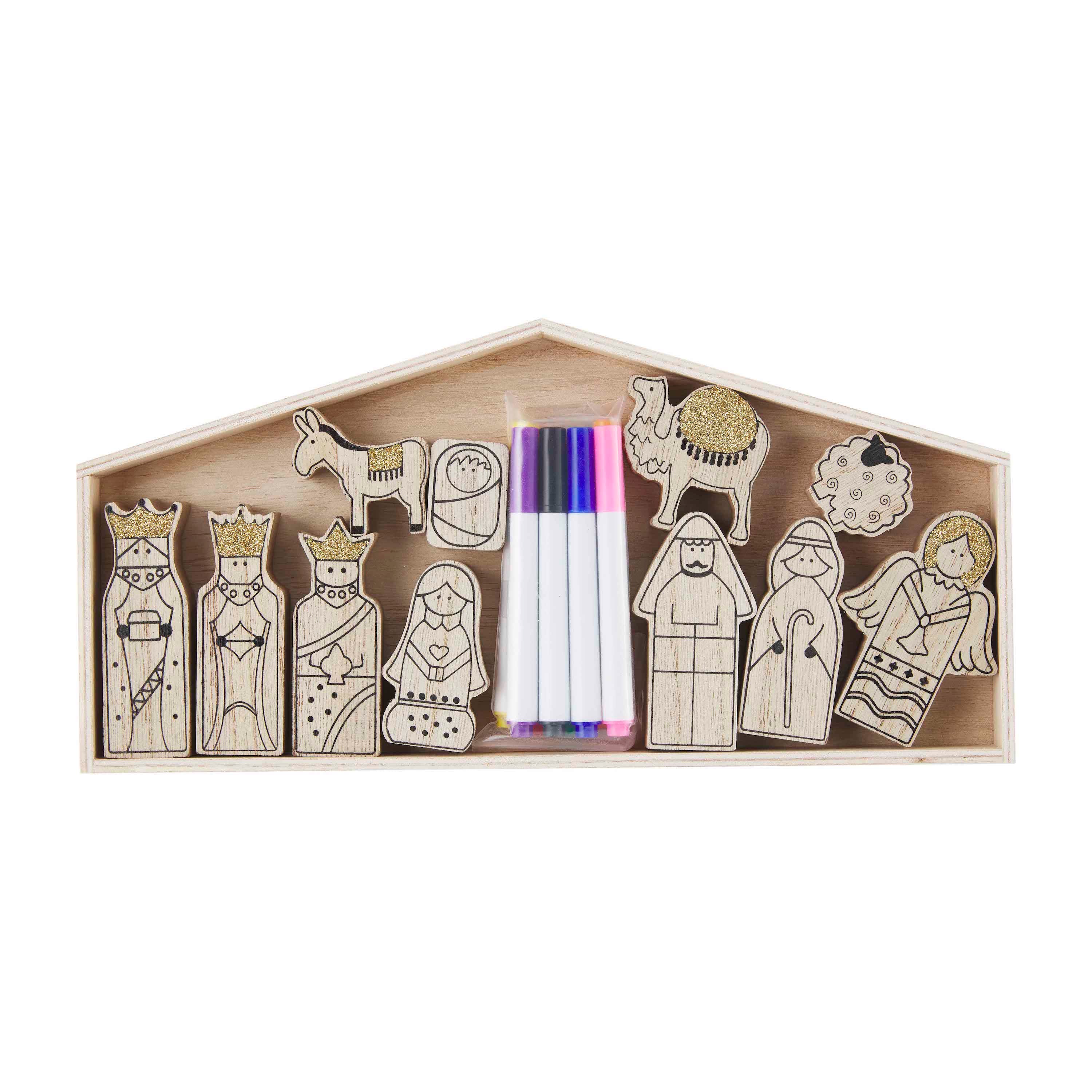 Color Yourself Nativity Set - Image 2