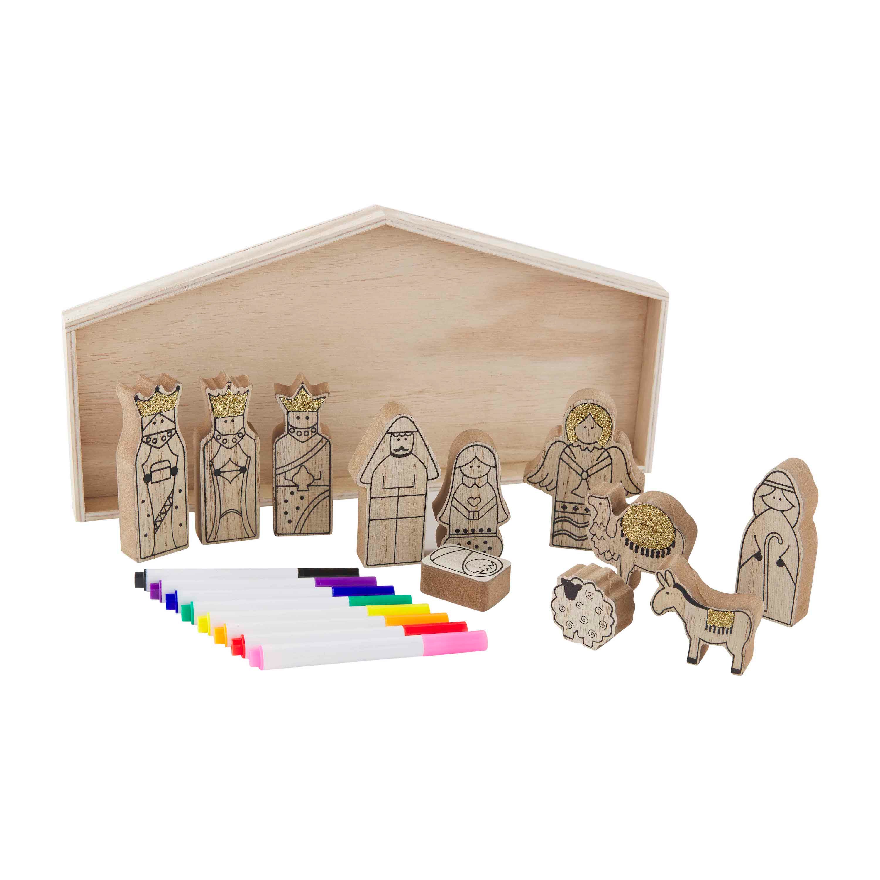 Color Yourself Nativity Set - Image 3
