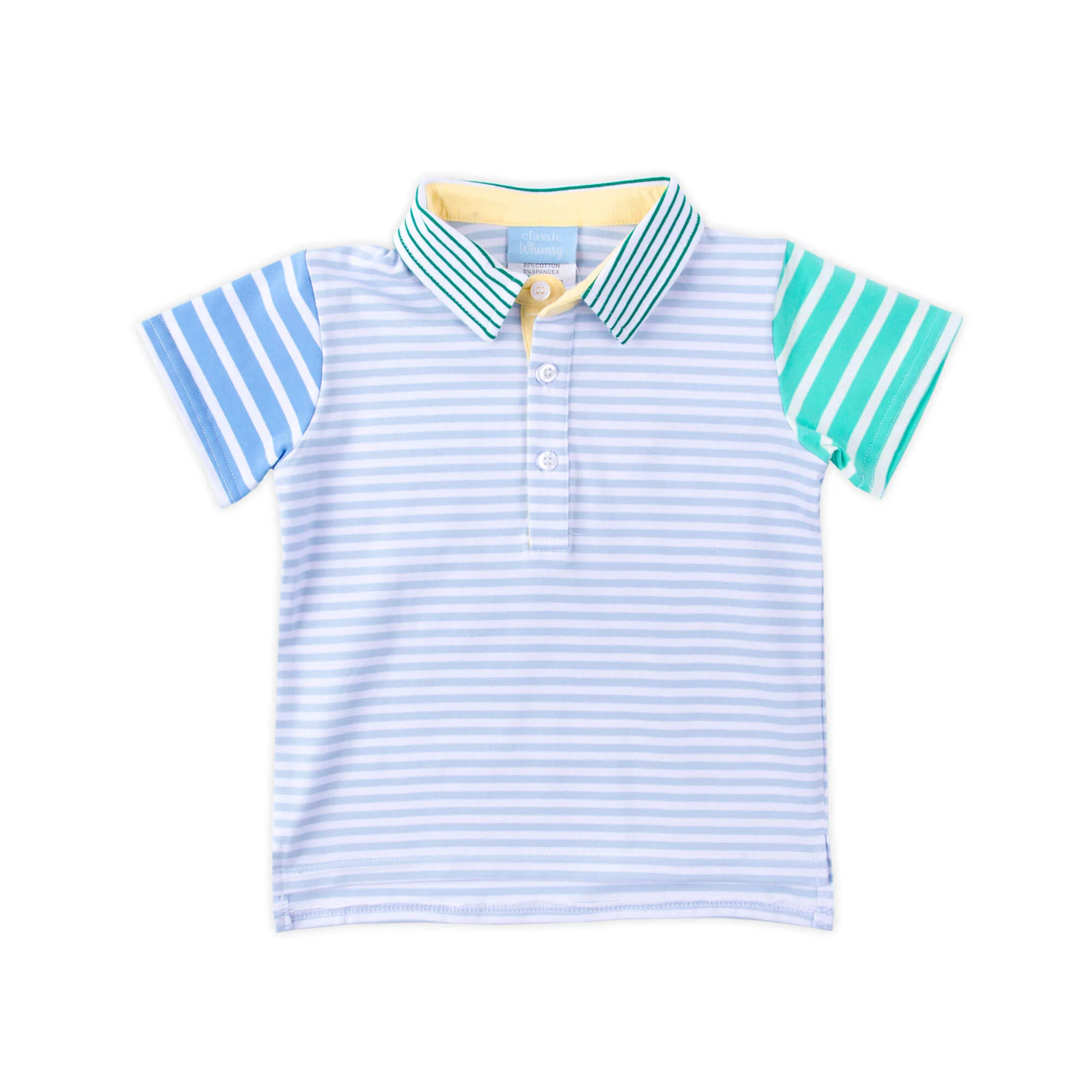 Colorblock Stripe Polo - Image 2