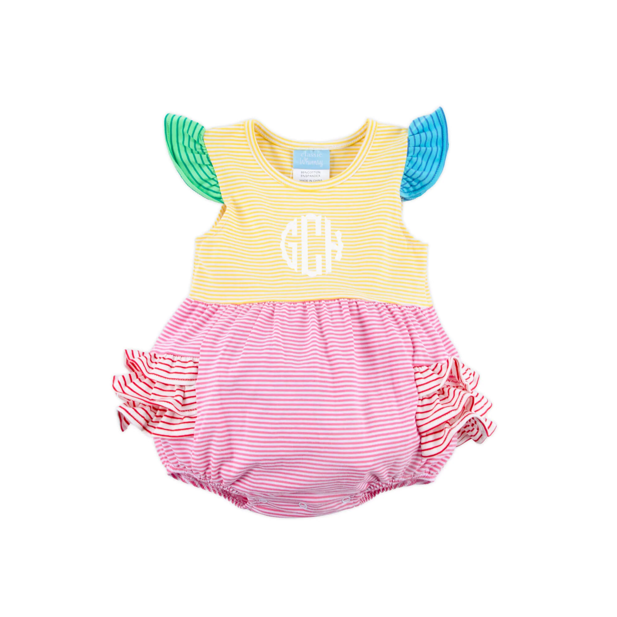 Colorblock Stripe Alexa Bubble - Image 2