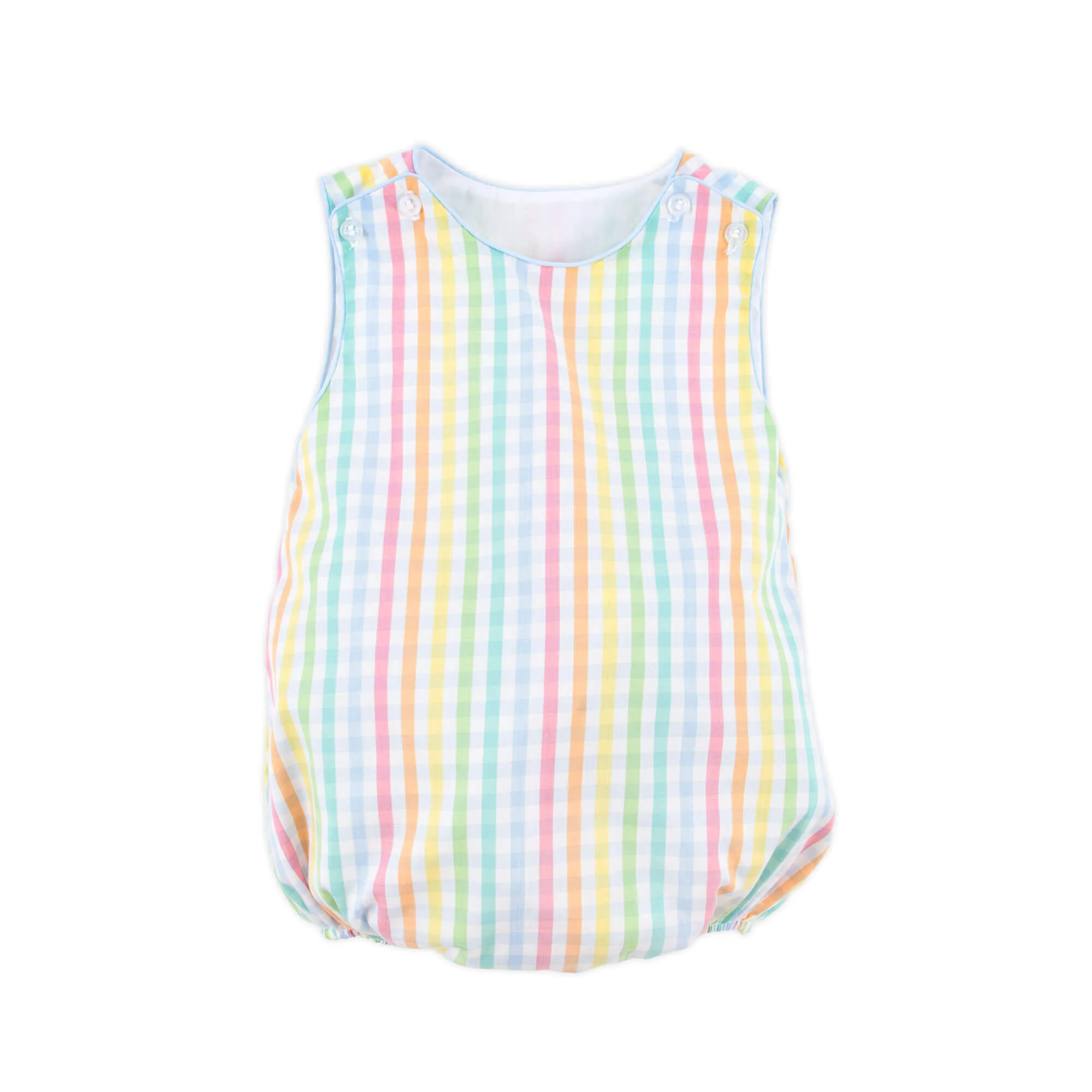 Colorful Multi Plaid Sun Bubble - Image 4