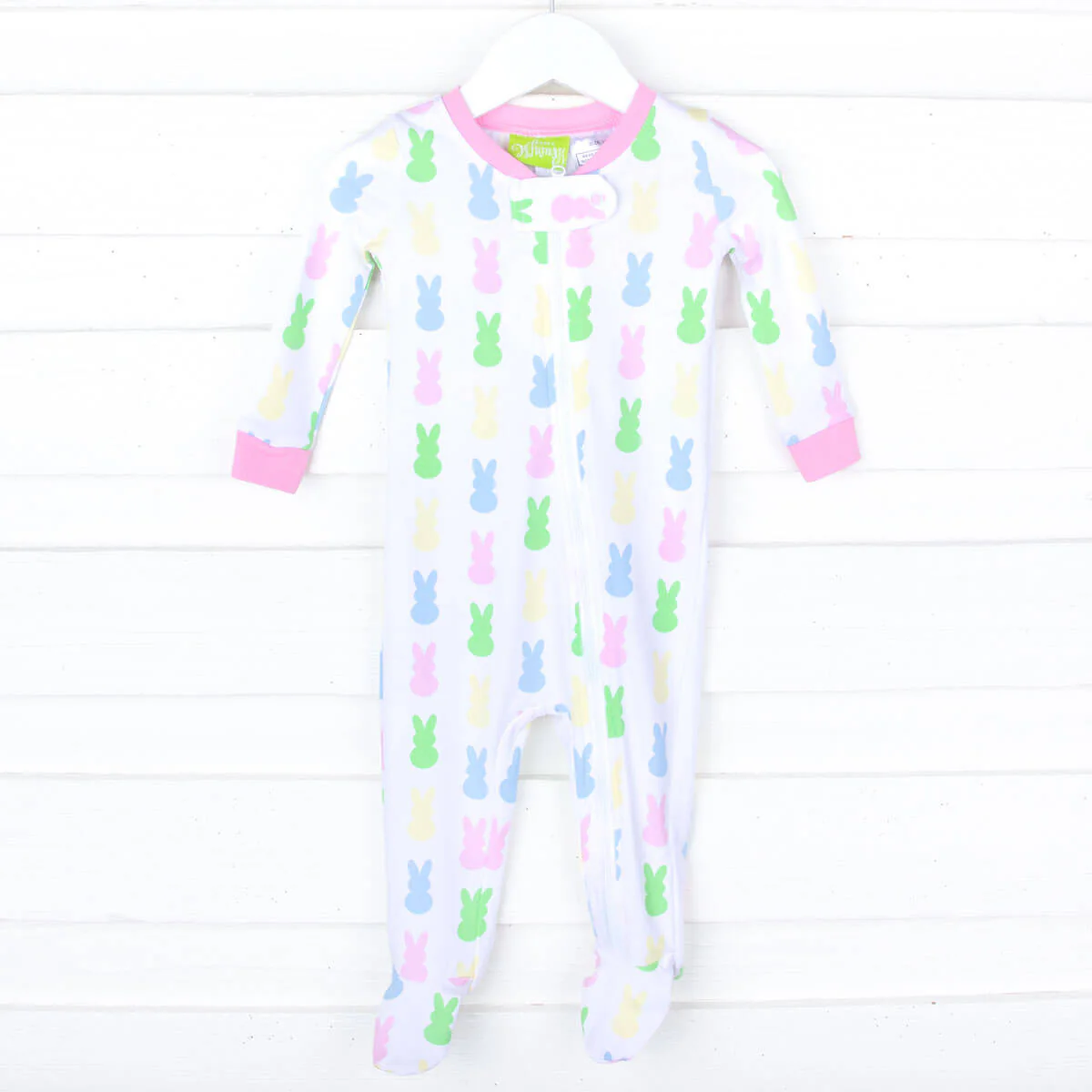 Colorful Peeps Pink Zip Sleeper - Image 6