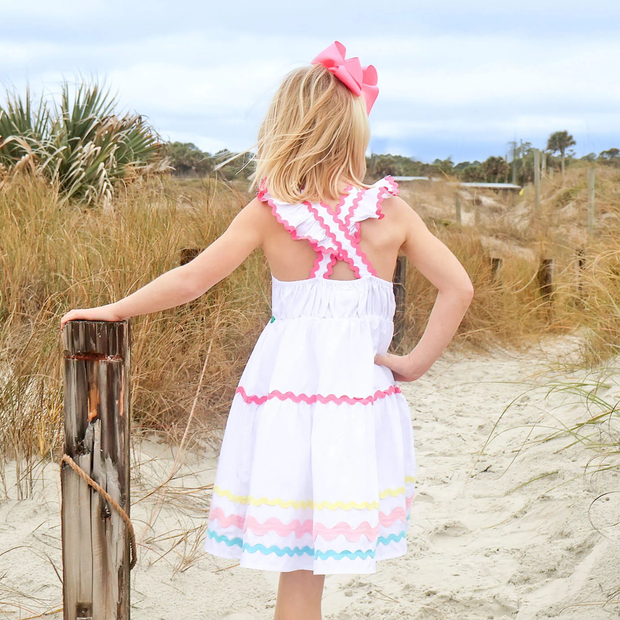 Rainbow Ric Rac Callie Dress - Image 2