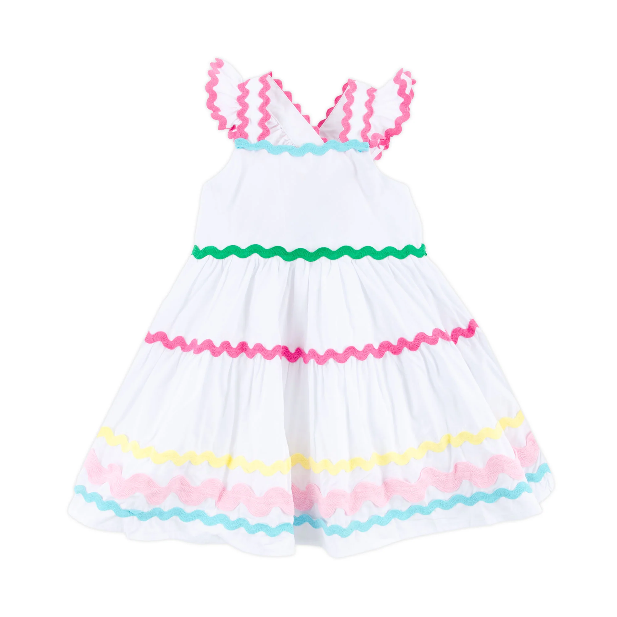 Rainbow Ric Rac Callie Dress - Image 6