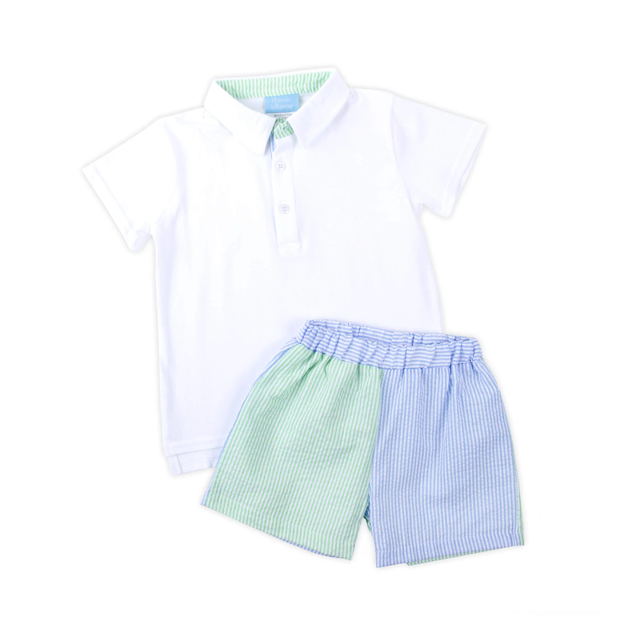 Colors of Summer Polo Short Set - Image 2