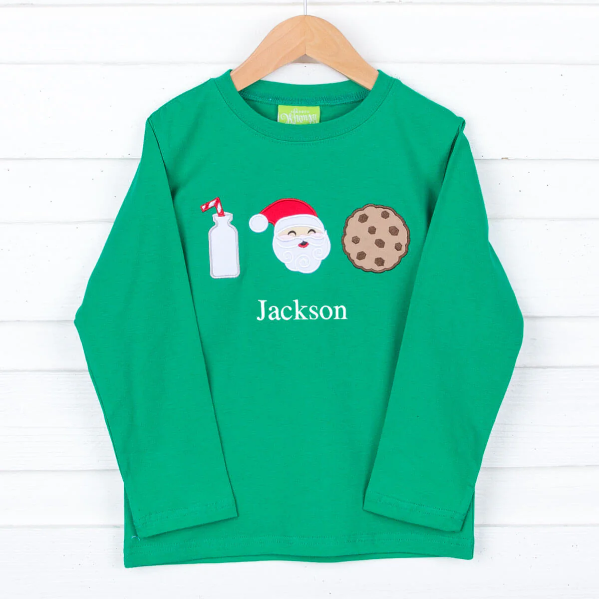 Cookies for Santa Long Sleeve Shirt - Image 2