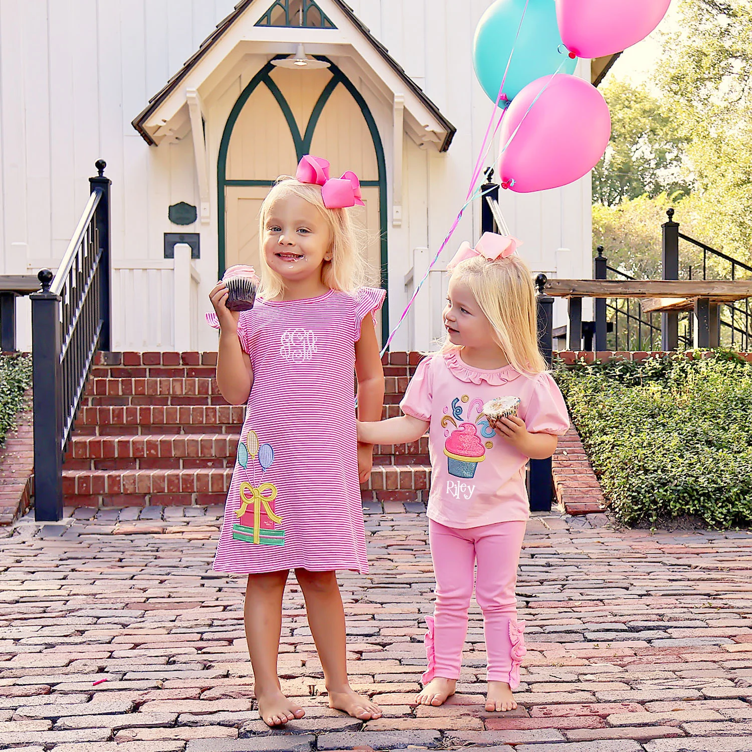 Cupcake Light Pink Ruffle Top - Image 3