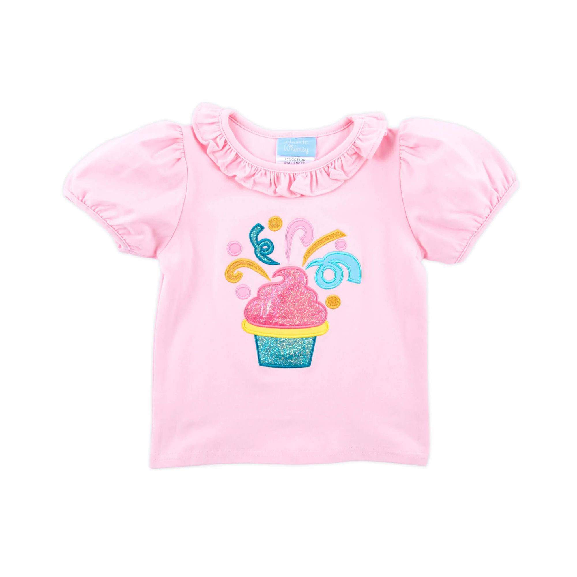Cupcake Light Pink Ruffle Top - Image 6
