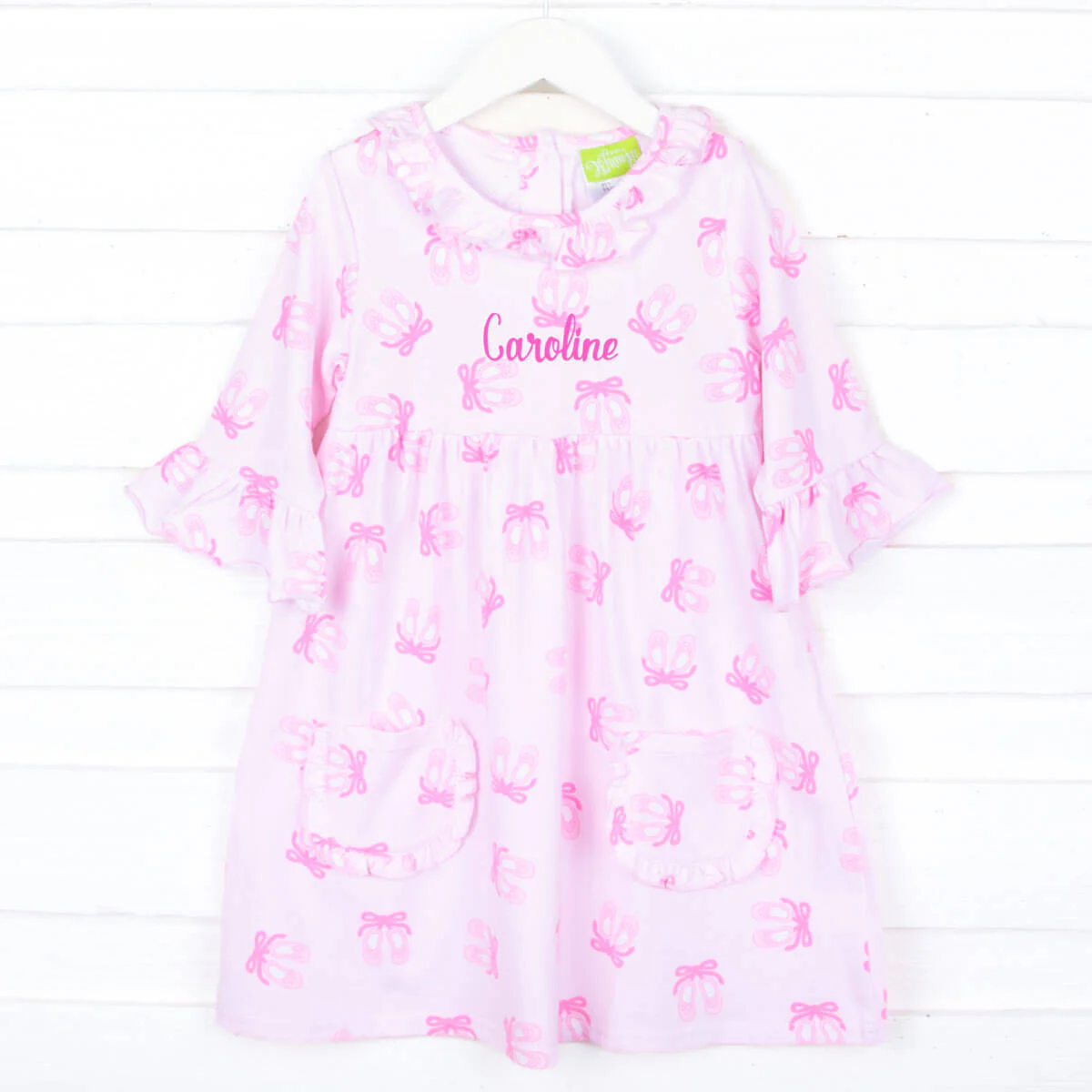 Ballet Slippers Pink Caroline Dress - Image 3