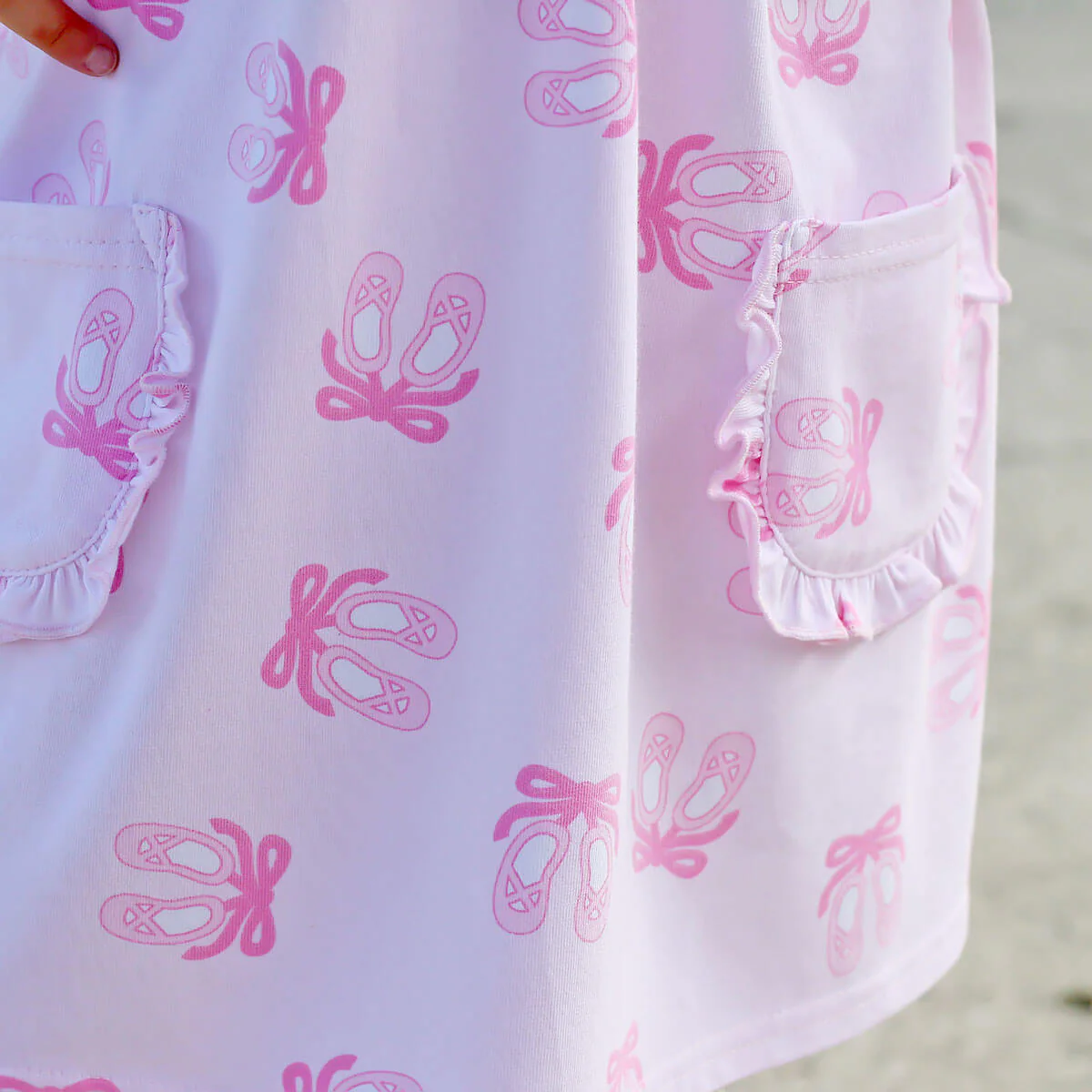 Ballet Slippers Pink Caroline Dress - Image 4