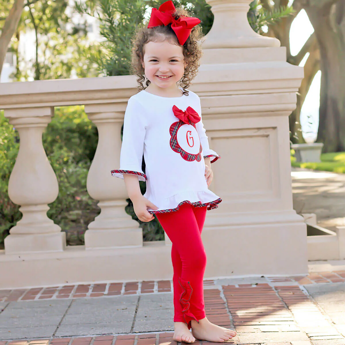 Delightful Wreath Milly Legging Set - Image 2