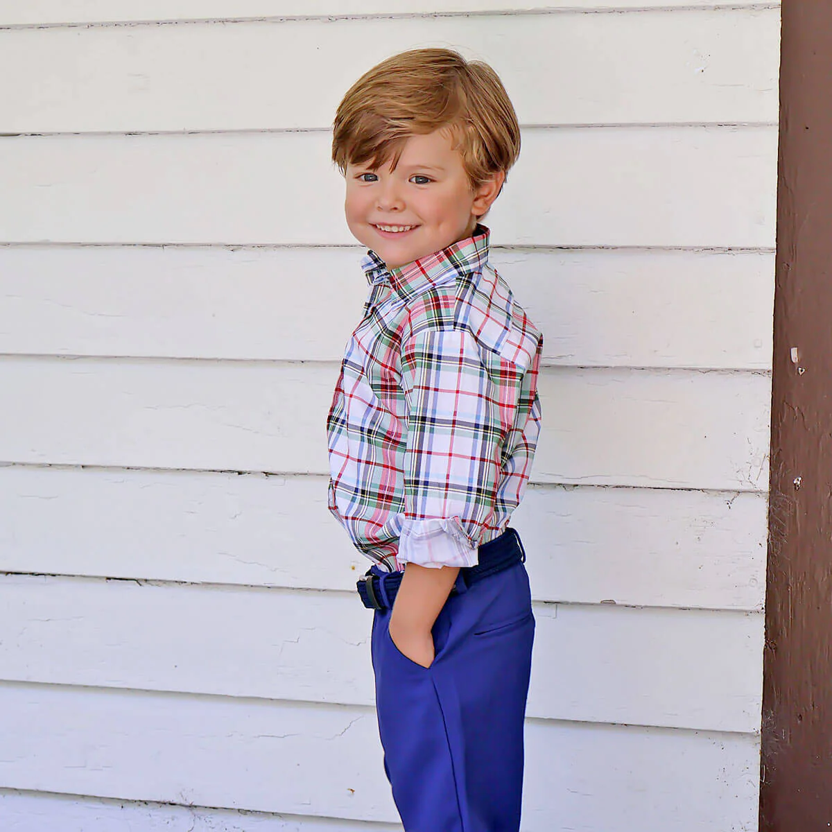 Douglas Plaid Button Down Shirt - Image 3