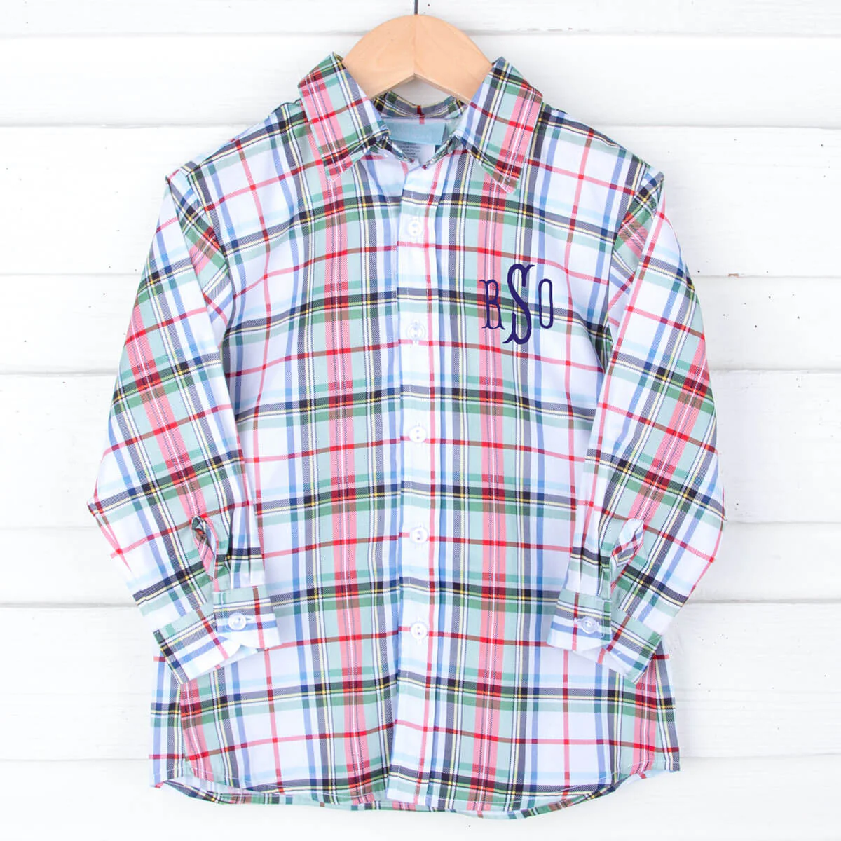 Douglas Plaid Button Down Shirt - Image 4