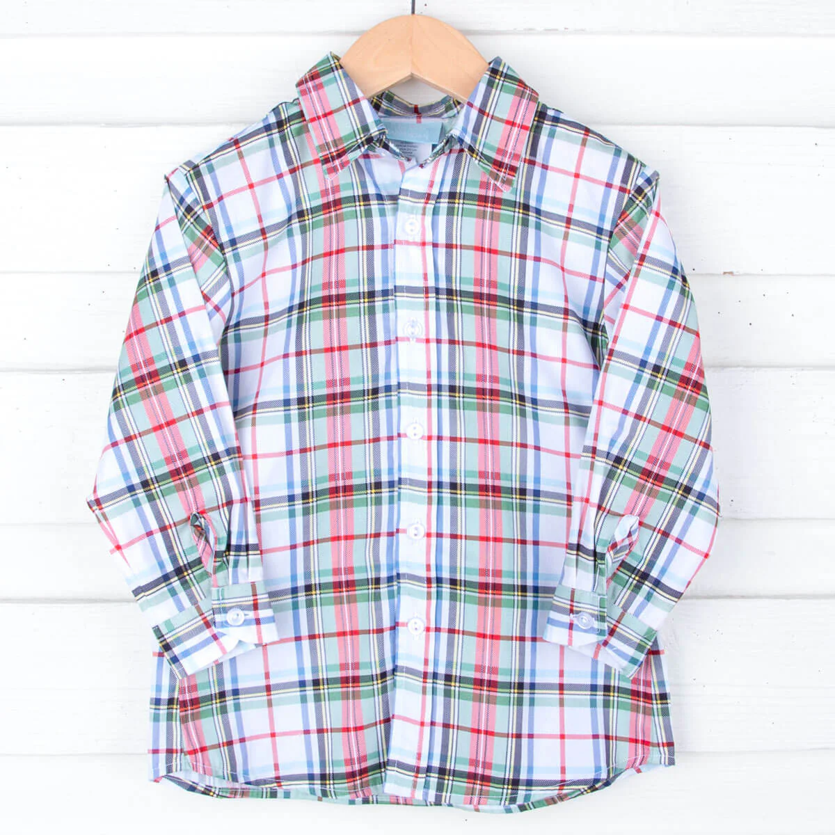Douglas Plaid Button Down Shirt - Image 5