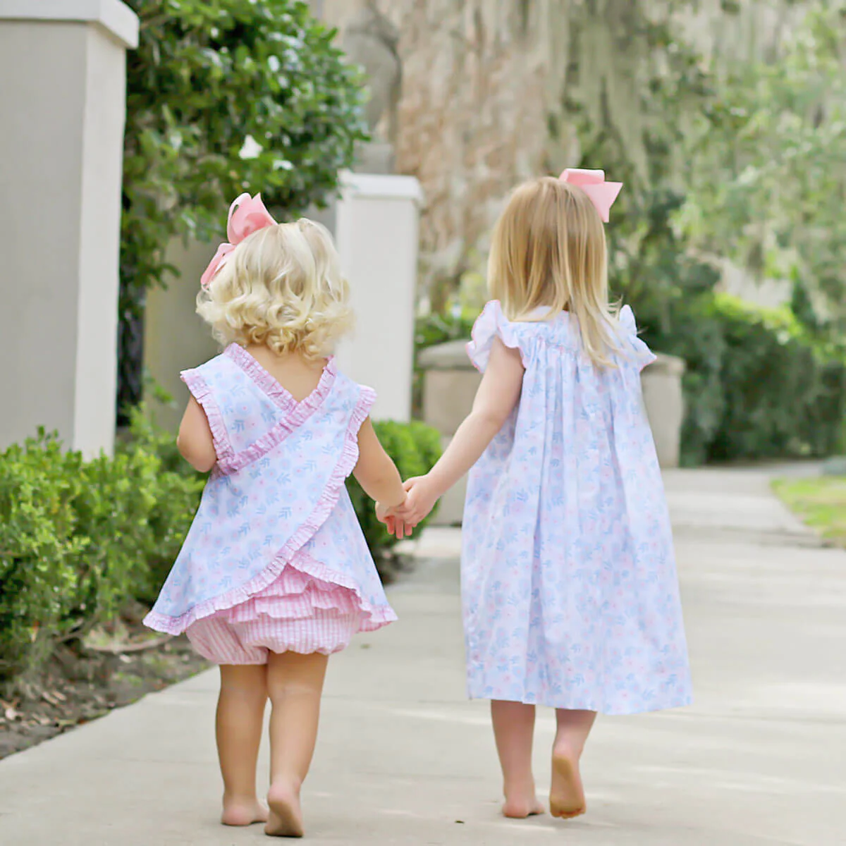 Easter Bunny Smocked Blooming Dress - Image 7