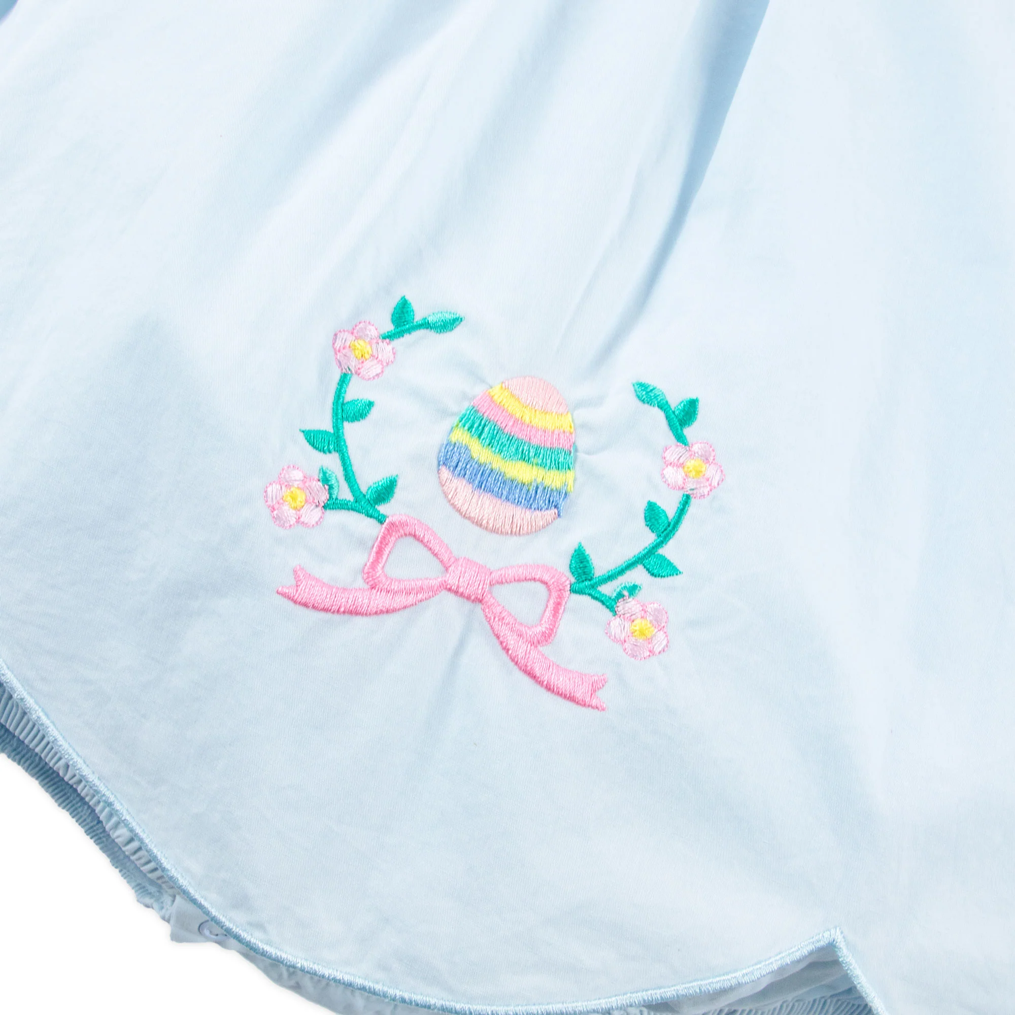 Easter Eggs & Bows Light Blue Amelia Skirt Bubble - Image 2