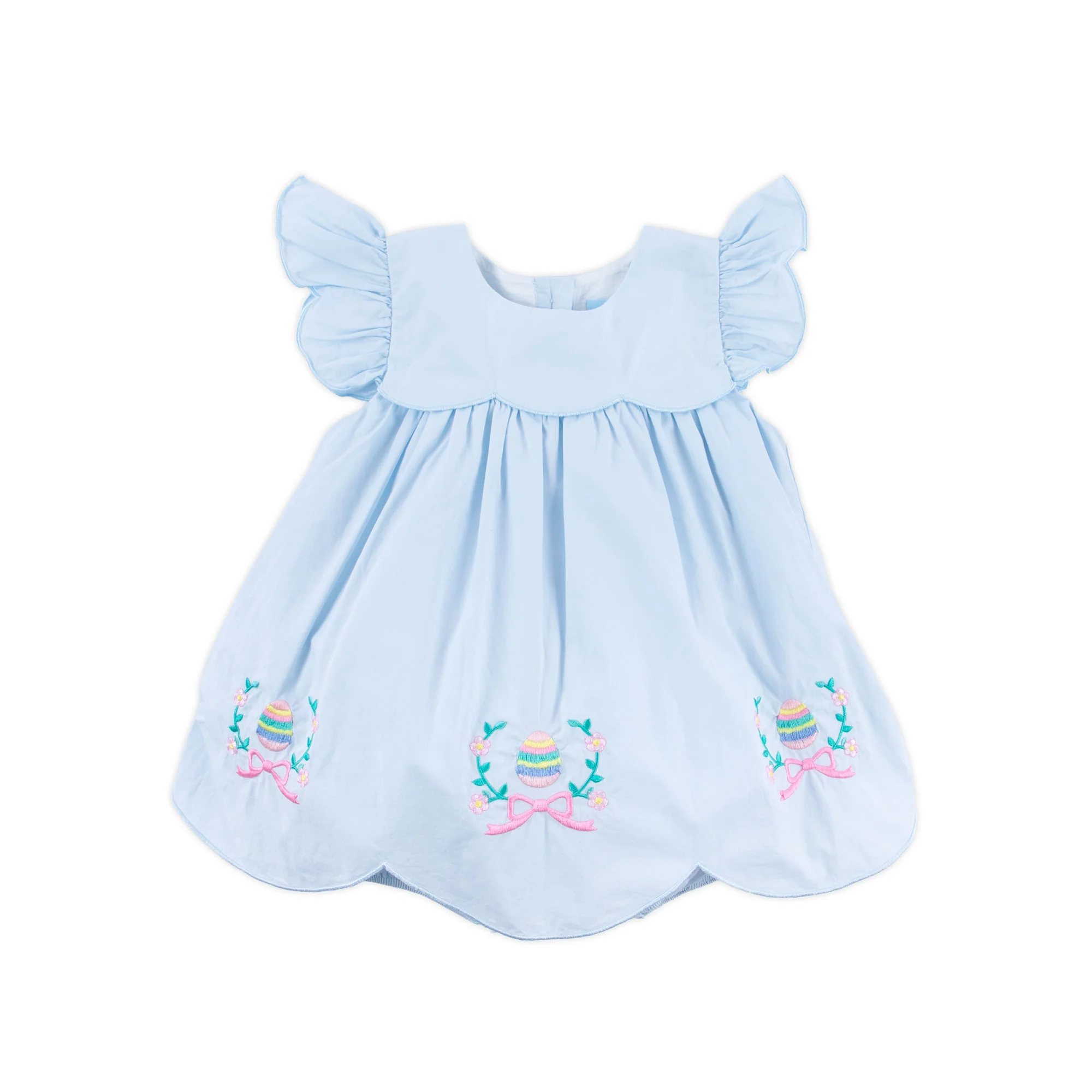 Easter Eggs & Bows Light Blue Amelia Skirt Bubble - Image 3