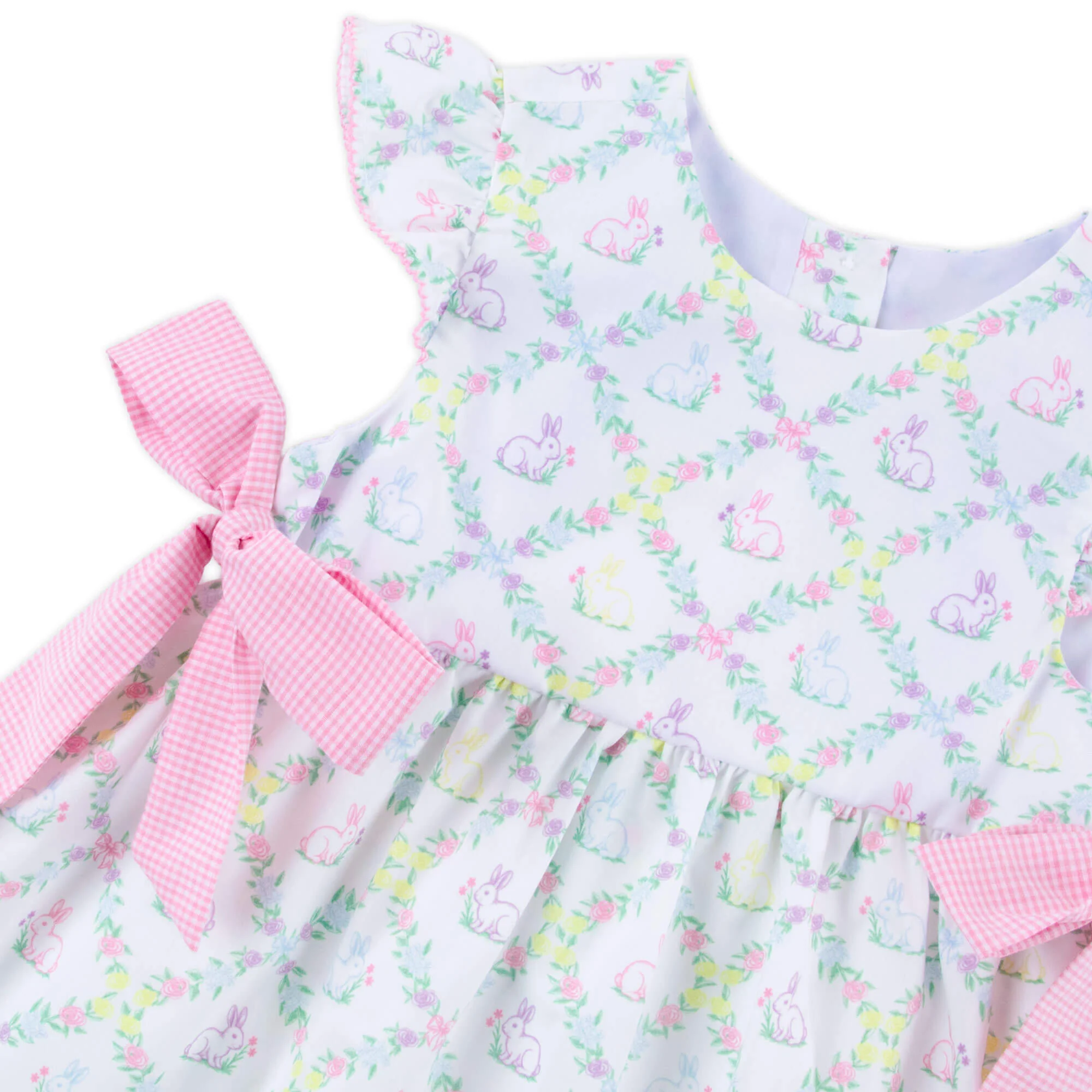 Easter Floral Pink Avery Dress - Image 3