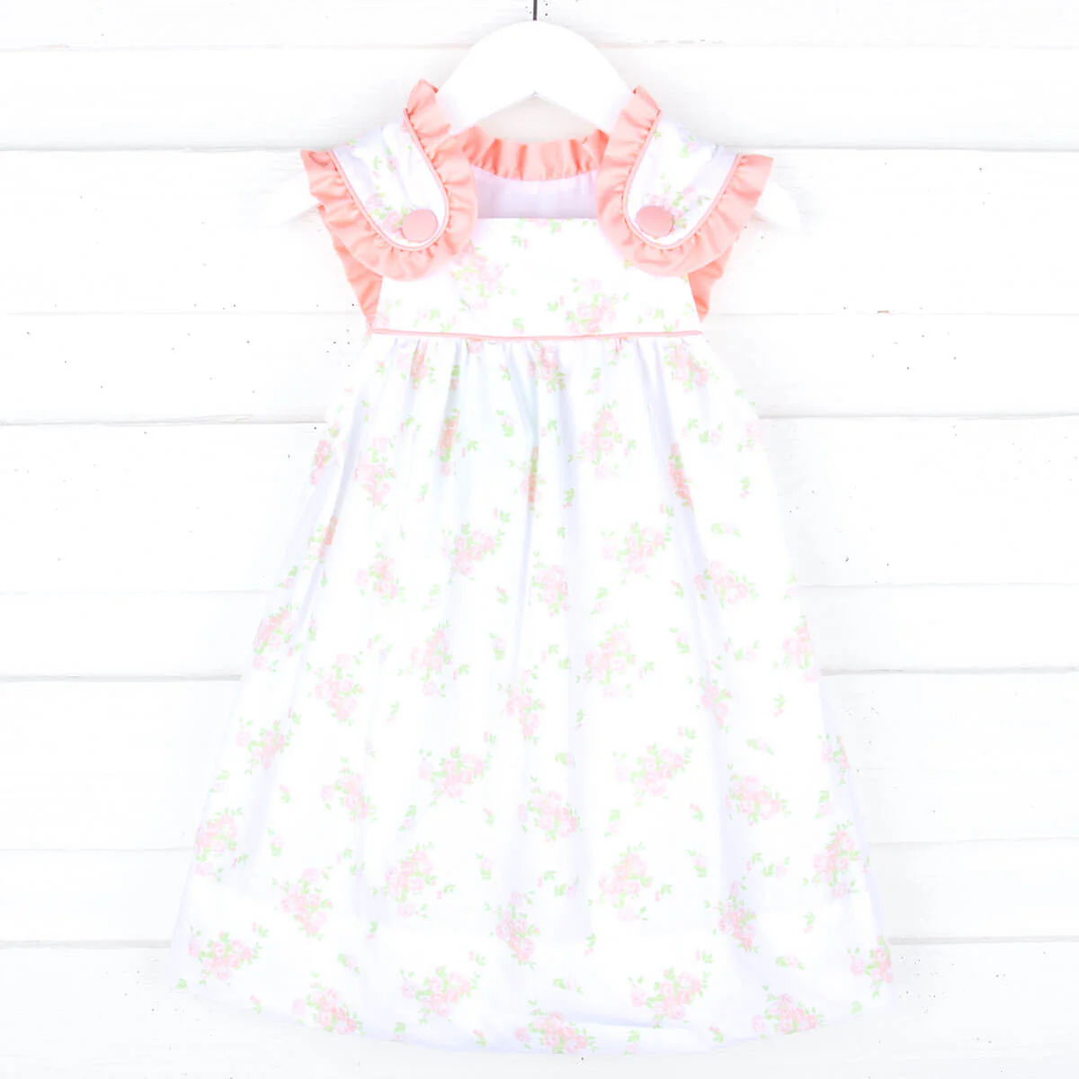 Eden Garden Peach Lulu Dress - Image 3