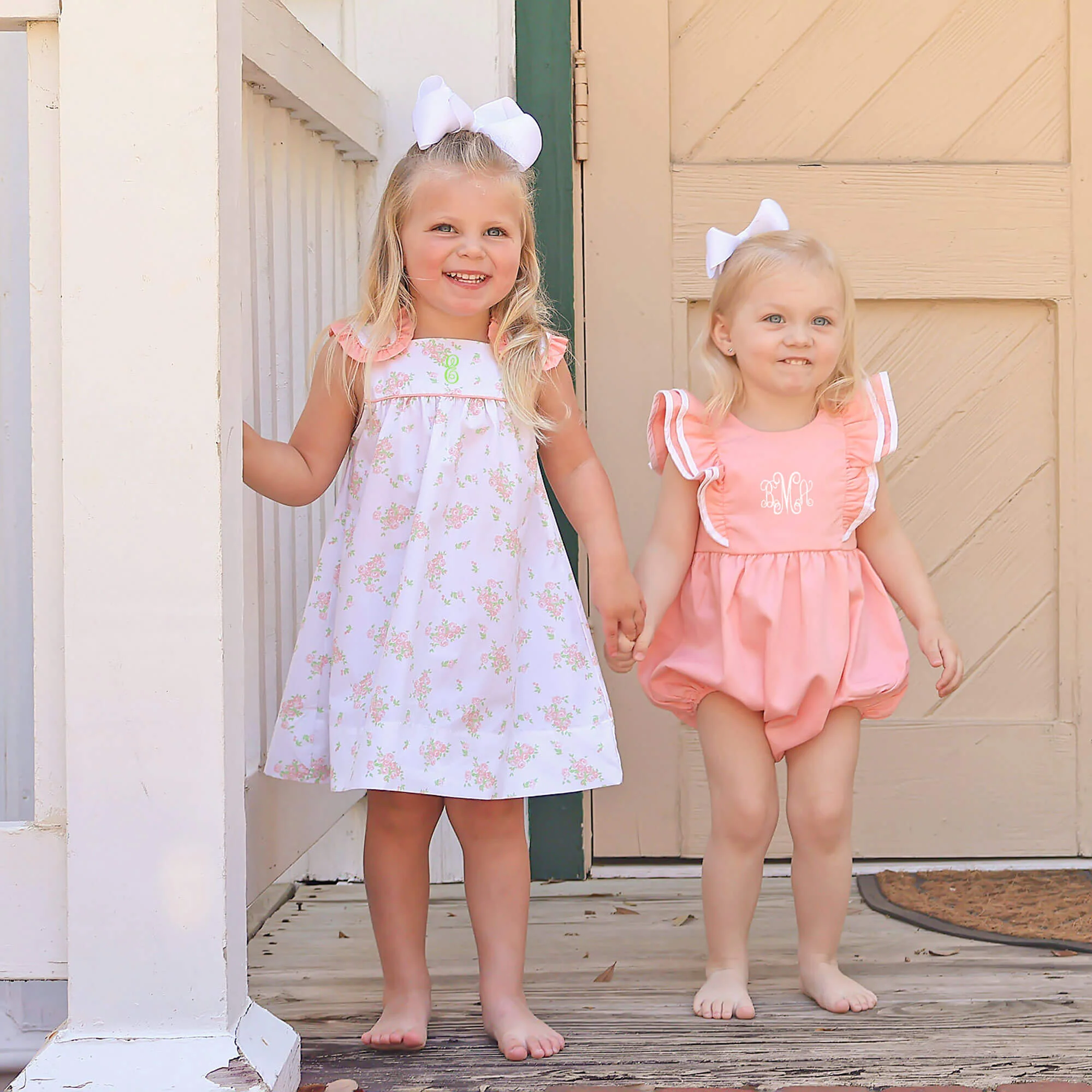 Eden Garden Peach Lulu Dress - Image 4
