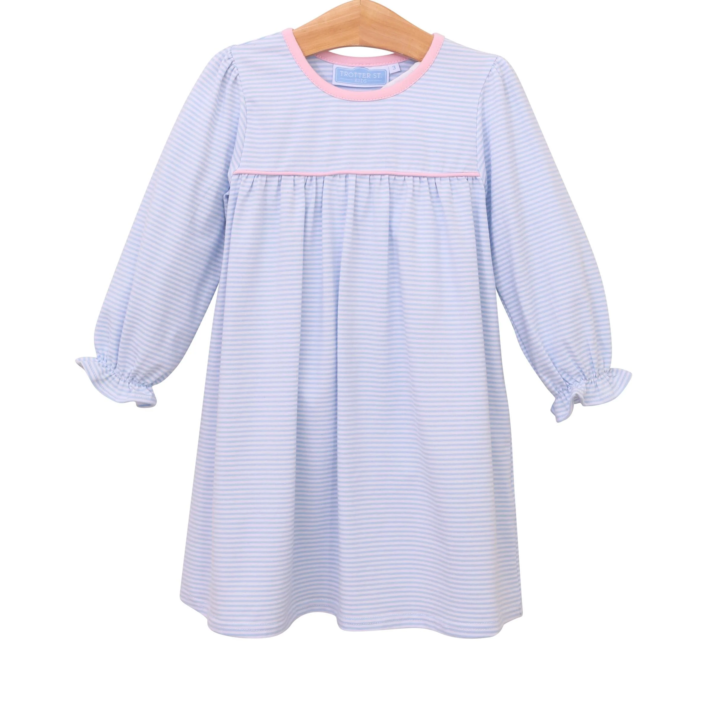 Ellie Long Sleeve Stripe Knit Dress - Image 3