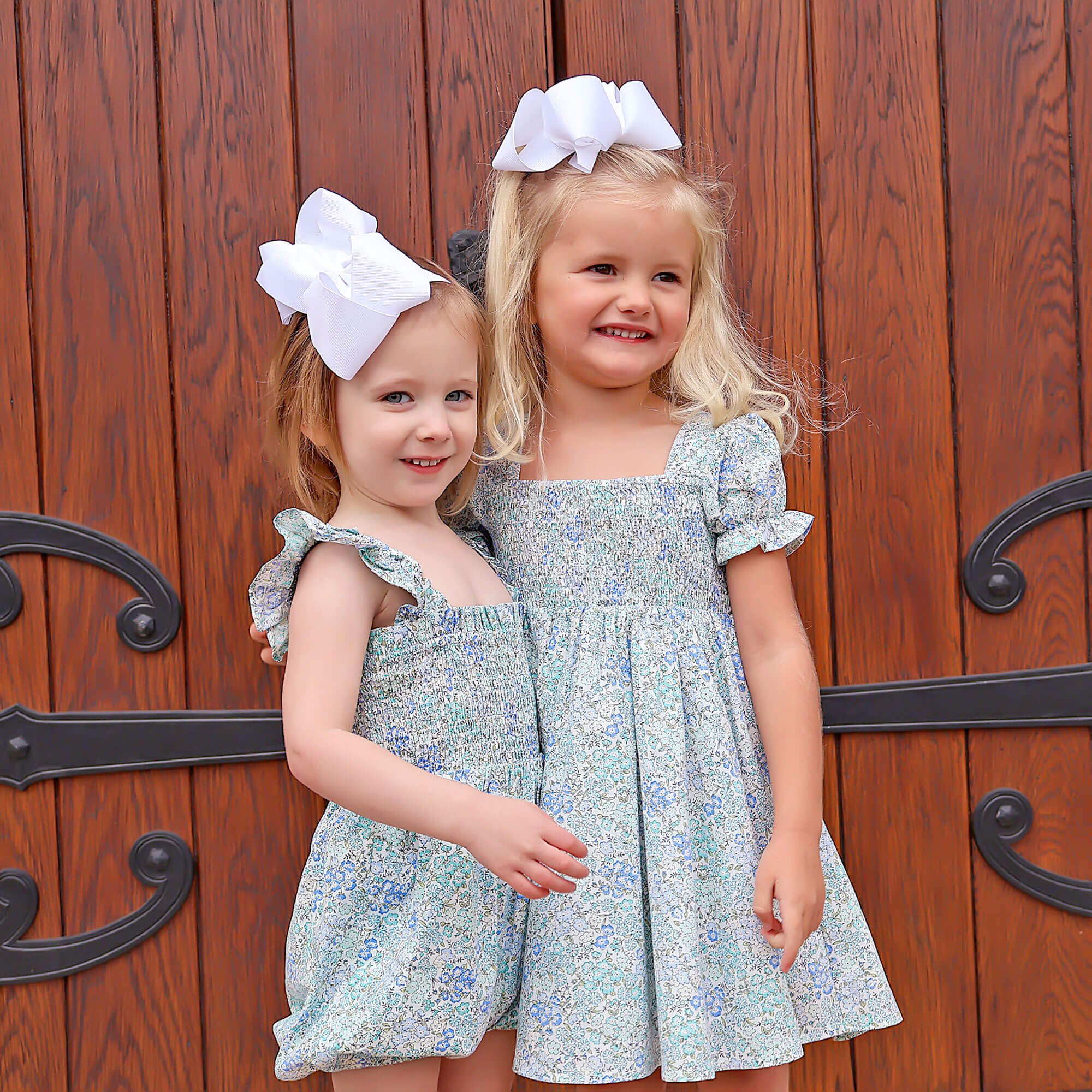 Enchanted Floral Smocked Hannah Bubble - Image 3