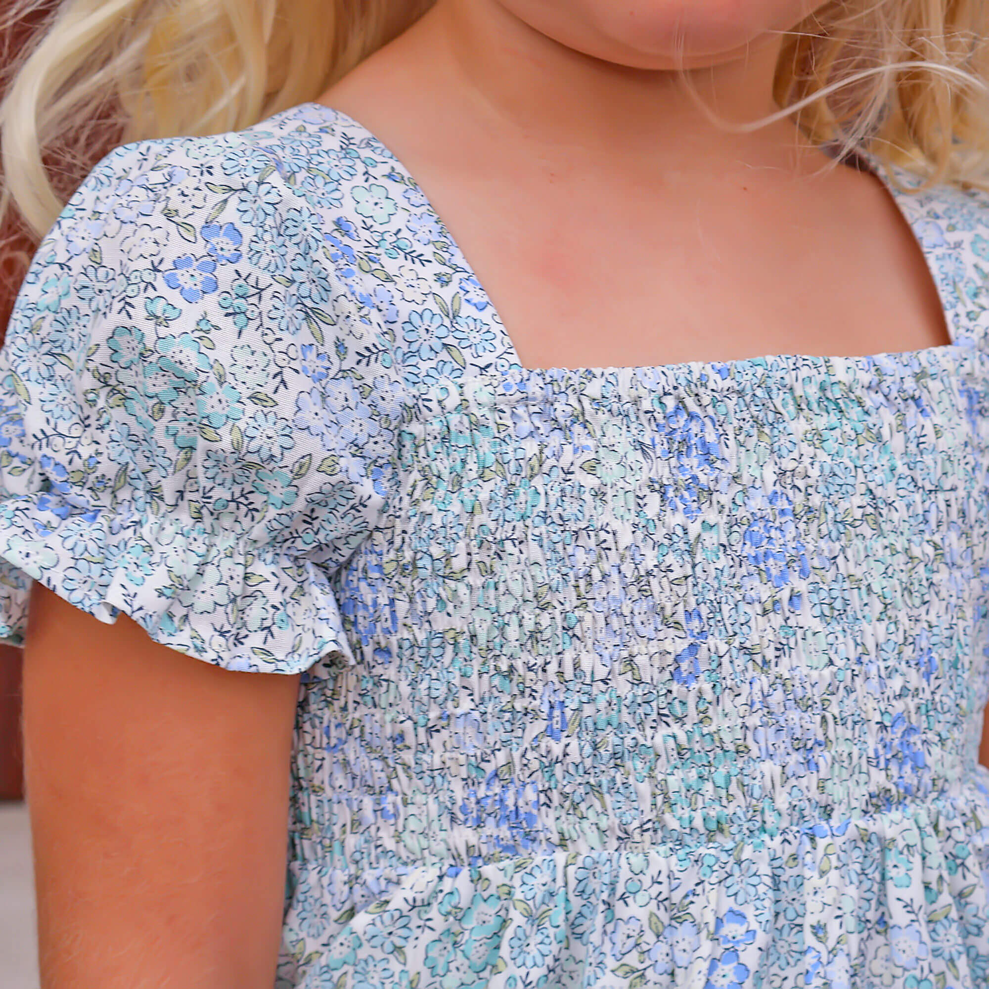 Enchanted Floral Smocked Hannah Dress - Image 2