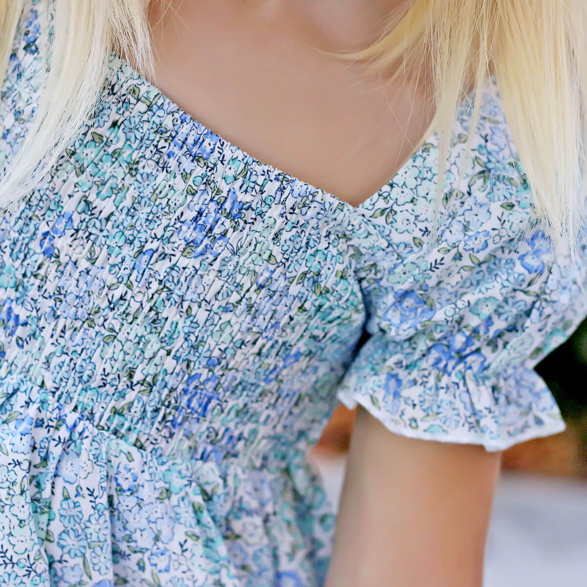 Enchanted Floral Smocked Hannah Dress - Image 4