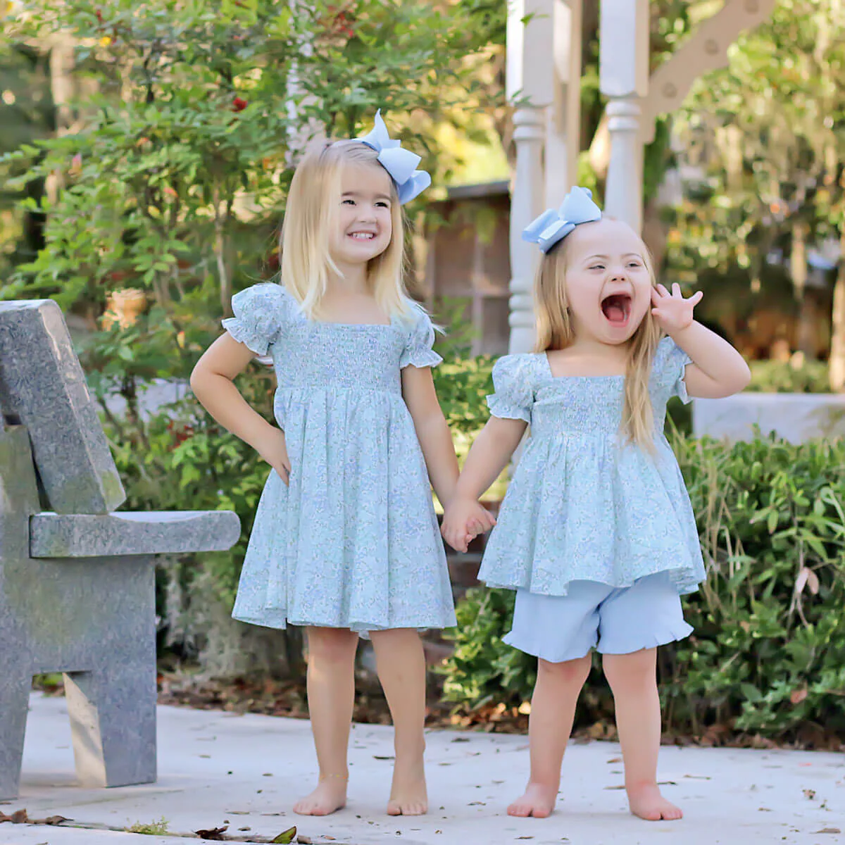 Enchanted Floral Smocked Hannah Short Set - Image 11