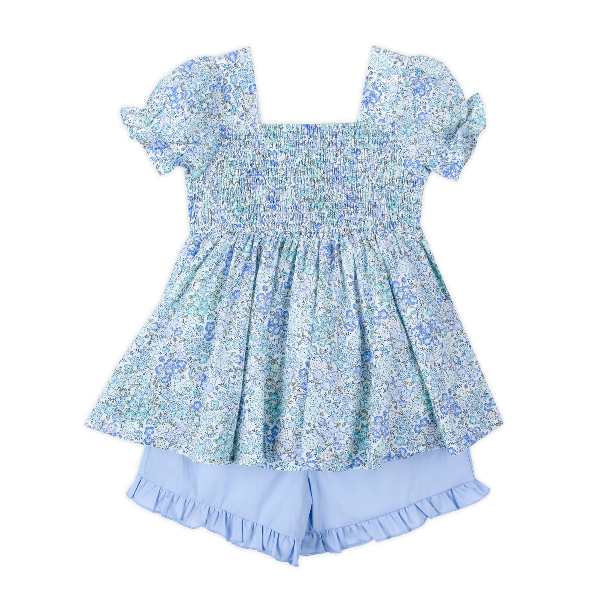 Enchanted Floral Smocked Hannah Short Set - Image 2