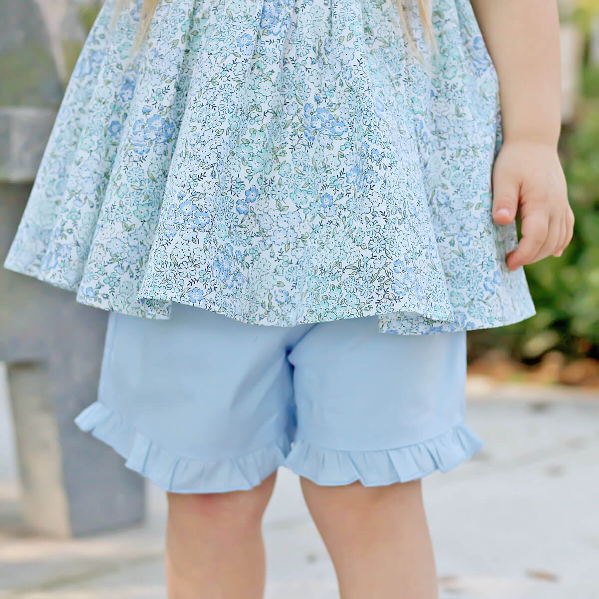 Enchanted Floral Smocked Hannah Short Set - Image 3