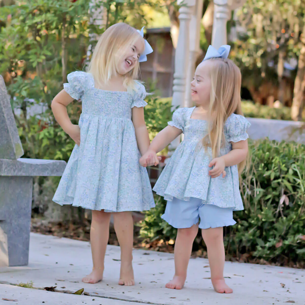 Enchanted Floral Smocked Hannah Short Set - Image 7