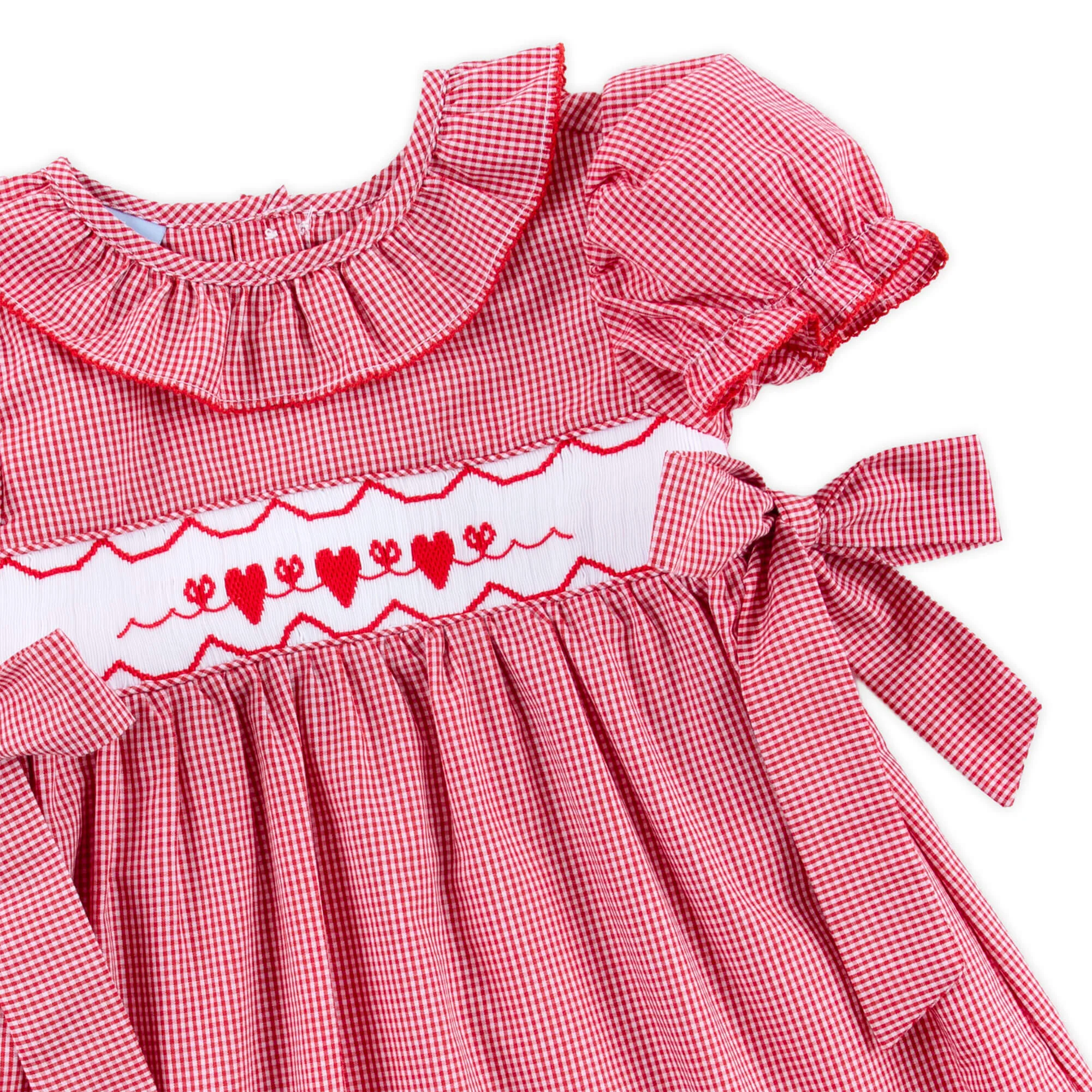 Enchanted Valentine Red Smocked Beverly Legging Set - Image 2