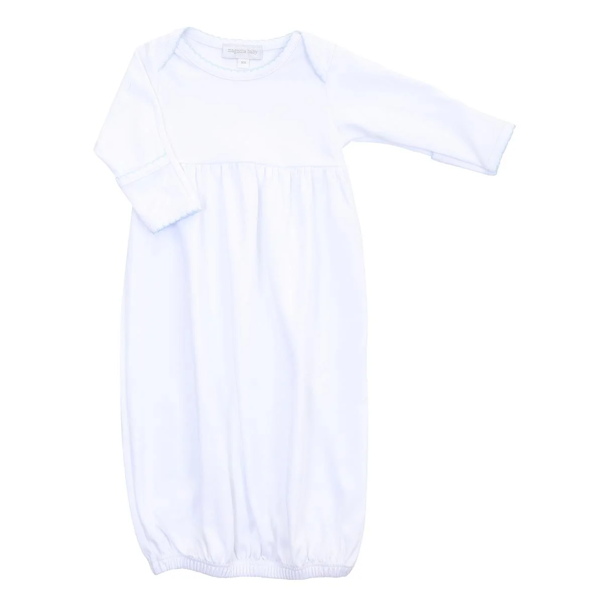 White Essentials Baby Gown - Image 3