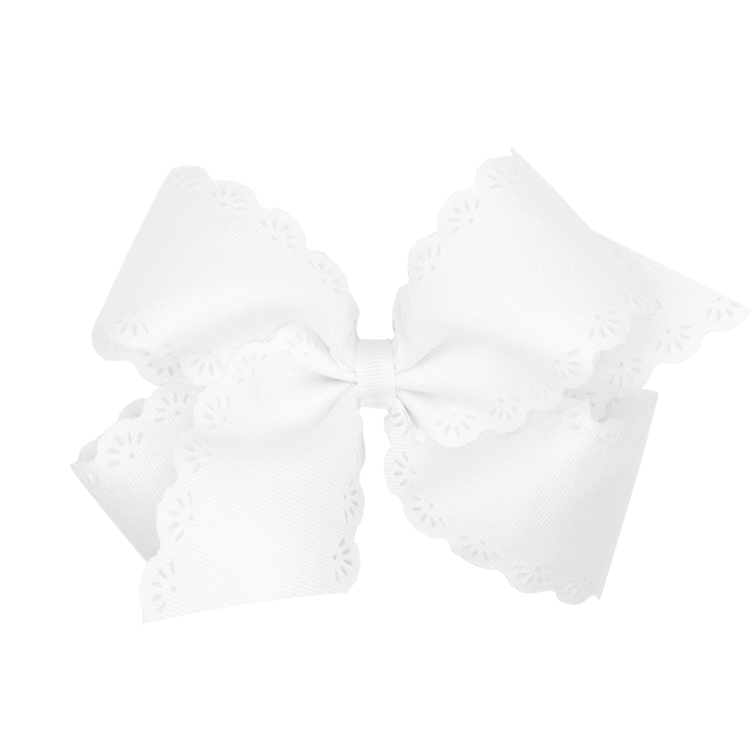 Eyelet Embossed Grosgrain Bow - Image 11
