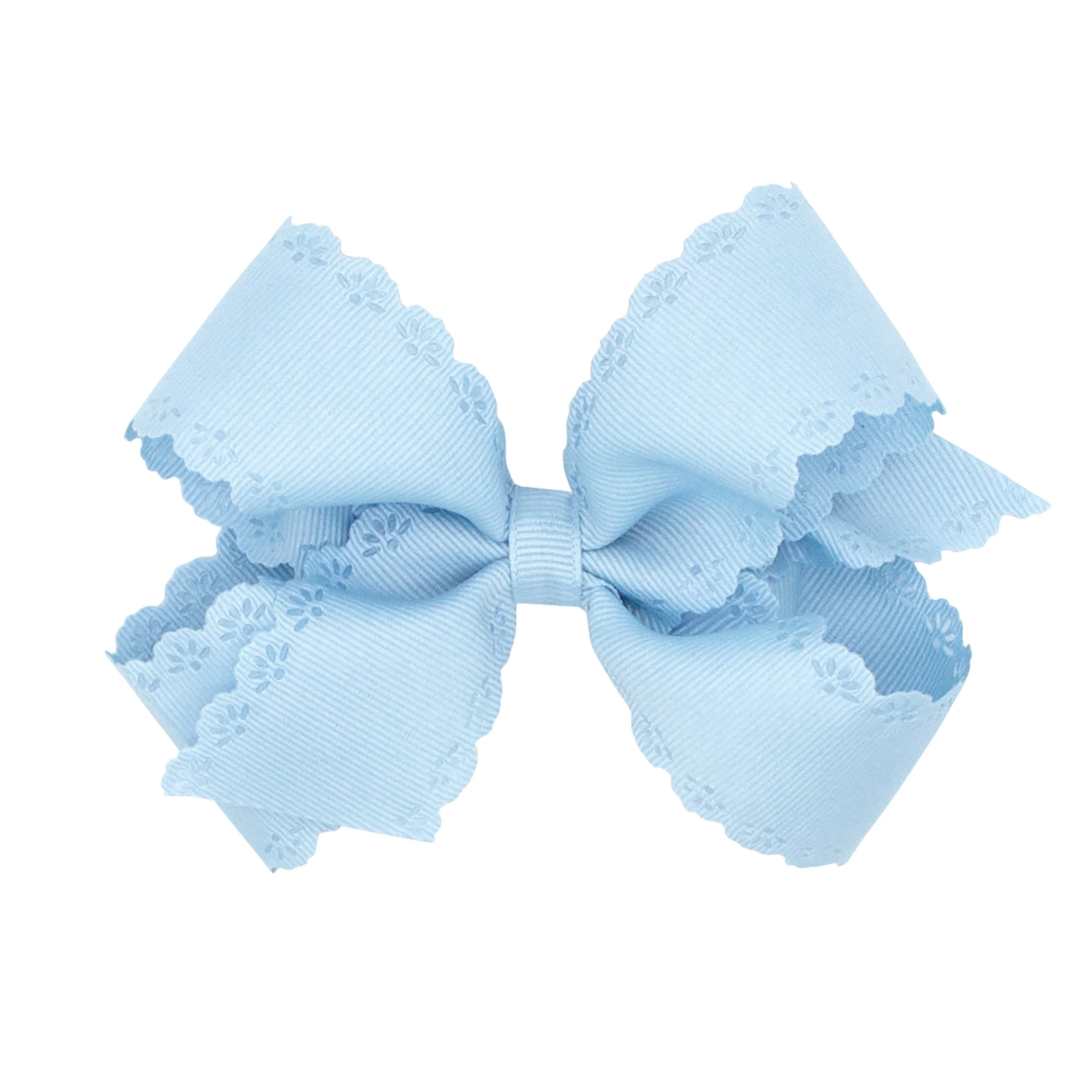 Eyelet Embossed Grosgrain Bow - Image 12