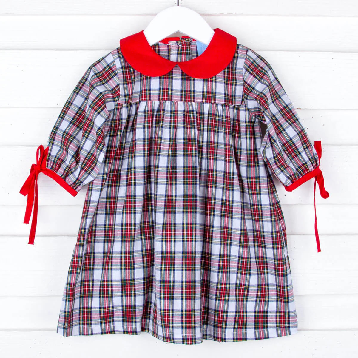 Ferris Plaid Long Sleeve Lillian Dress - Image 2