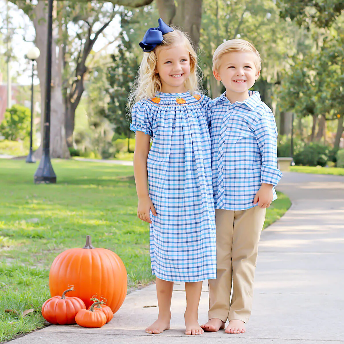 Blue Plaid Button Down Shirt - Image 6
