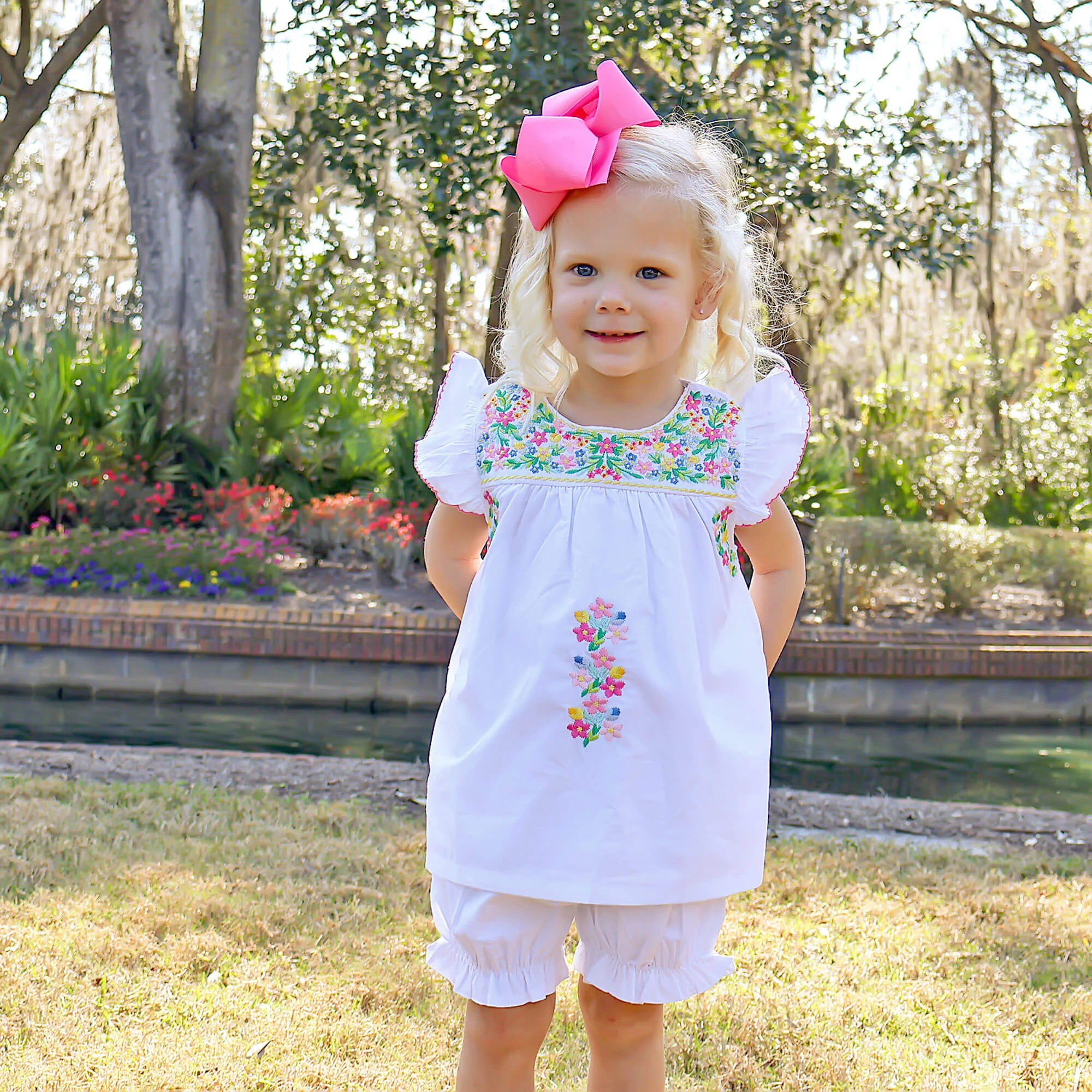 Fiesta Colorful Embroidered Bloomer Set - Image 3