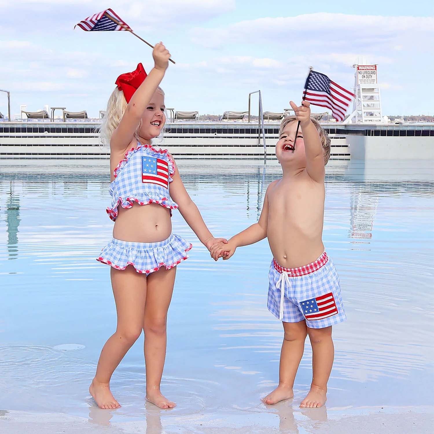Americana Swim Trunks - Image 4