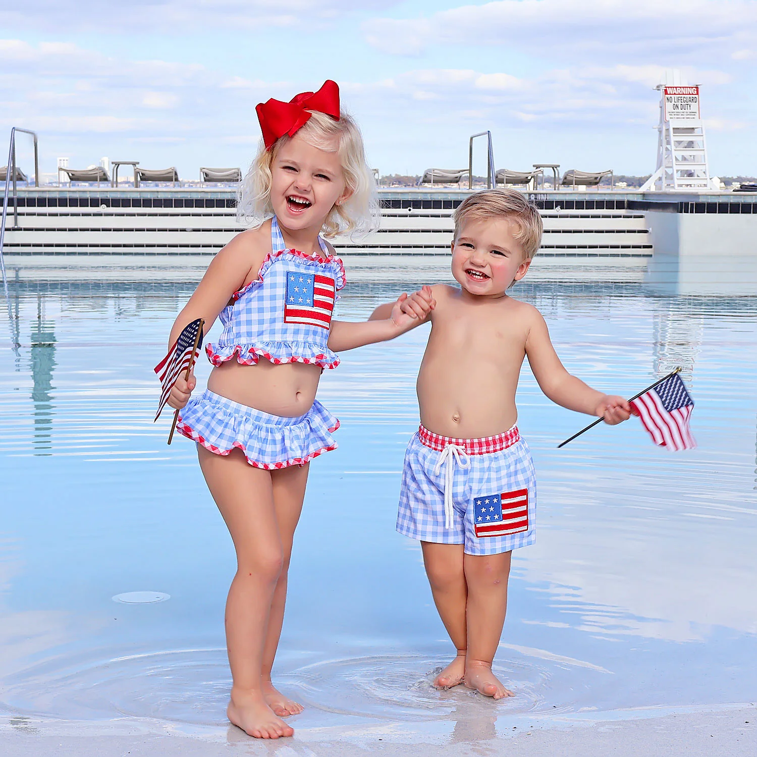 Americana Swim Trunks - Image 5