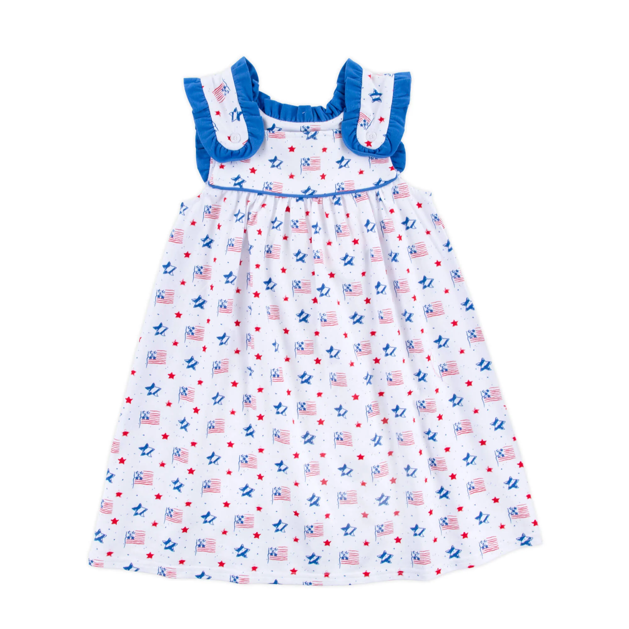 Flag Print Lulu Dress - Image 3