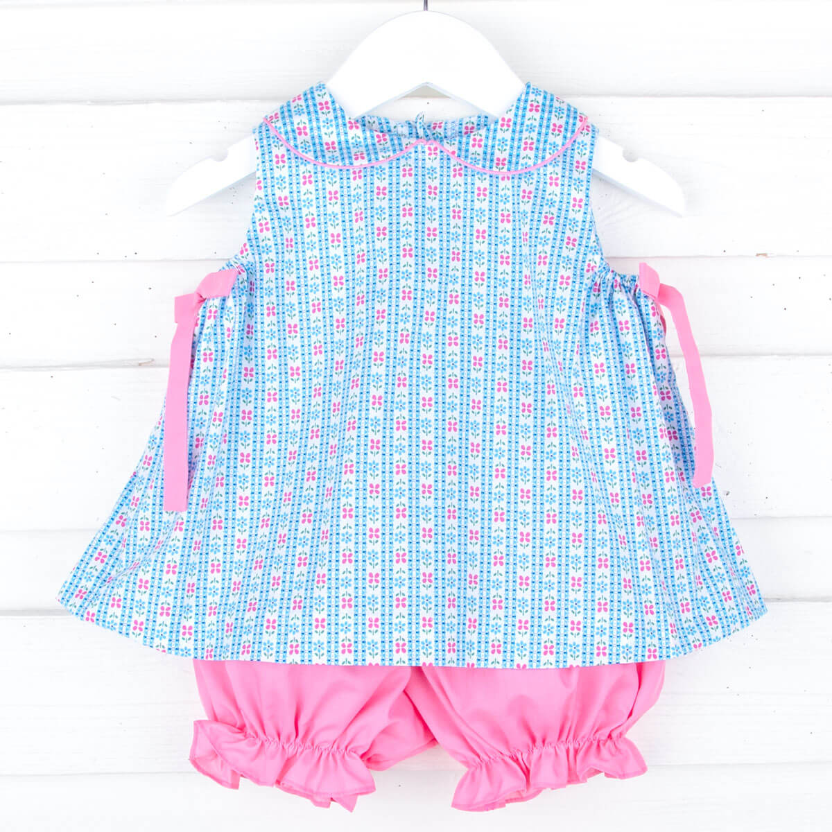 Floral Turquoise Grace Bloomer Set - Image 3