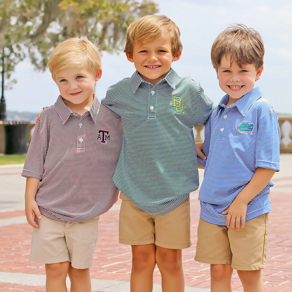 Florida Embroidered Royal Blue Performance Polo - Image 6
