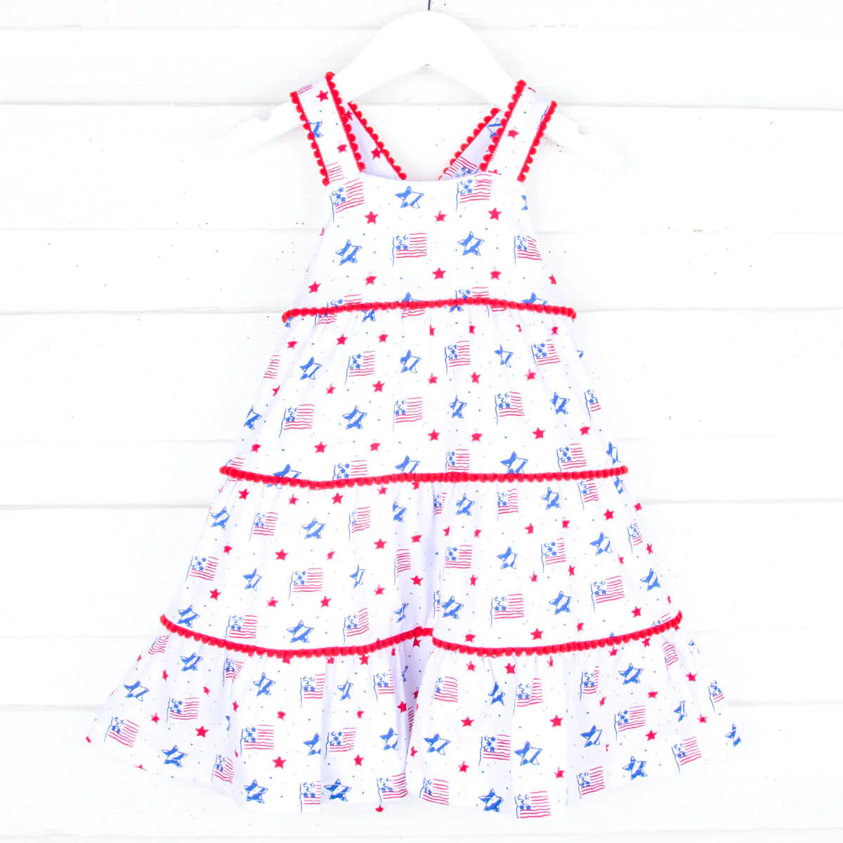 Flag Print Callie Dress - Image 7
