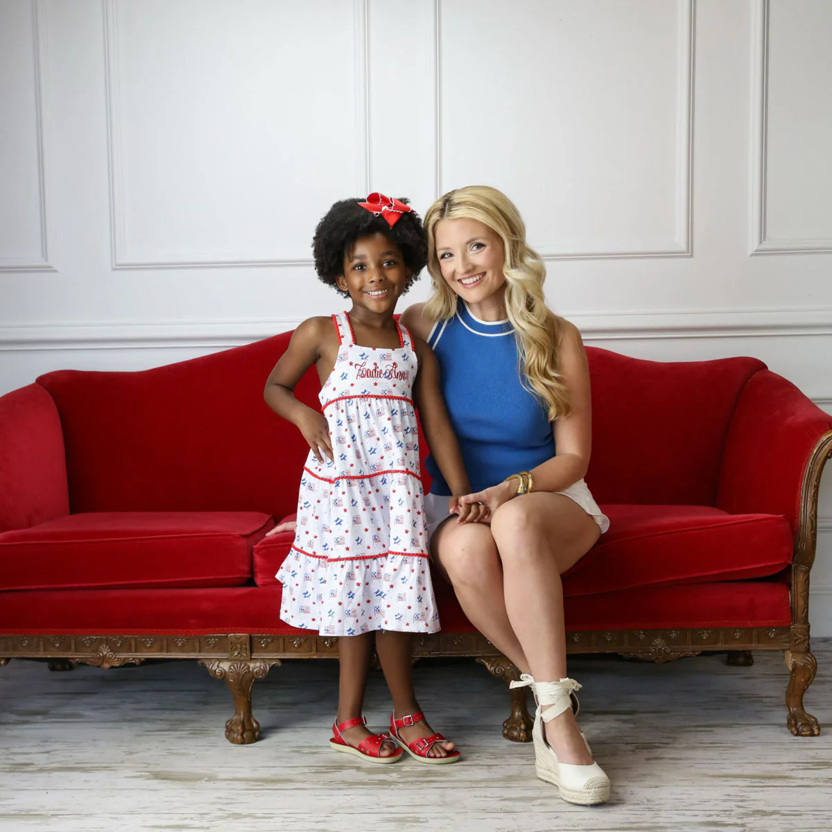 Flag Print Callie Dress - Image 8