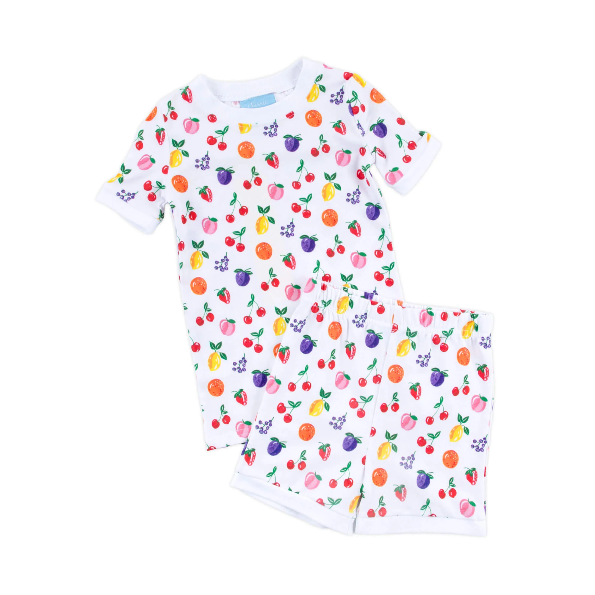 Fruity Print Short Pajamas - Image 6